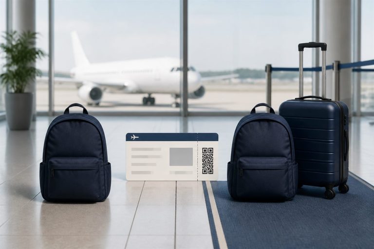 Ryanair Basic vs Regular fare comparison with small and 10kg cabin bags